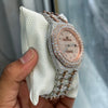 Audemars Piguet (AP) RoyalOak Dual Tone Iced Out - Moissanite AP Diamond Watch