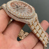 Moissanite AP Watch | 42mm Audemars Piguet RoyalOak BustDown XL Diamond  | VVS Moissanite Audemars Piguet