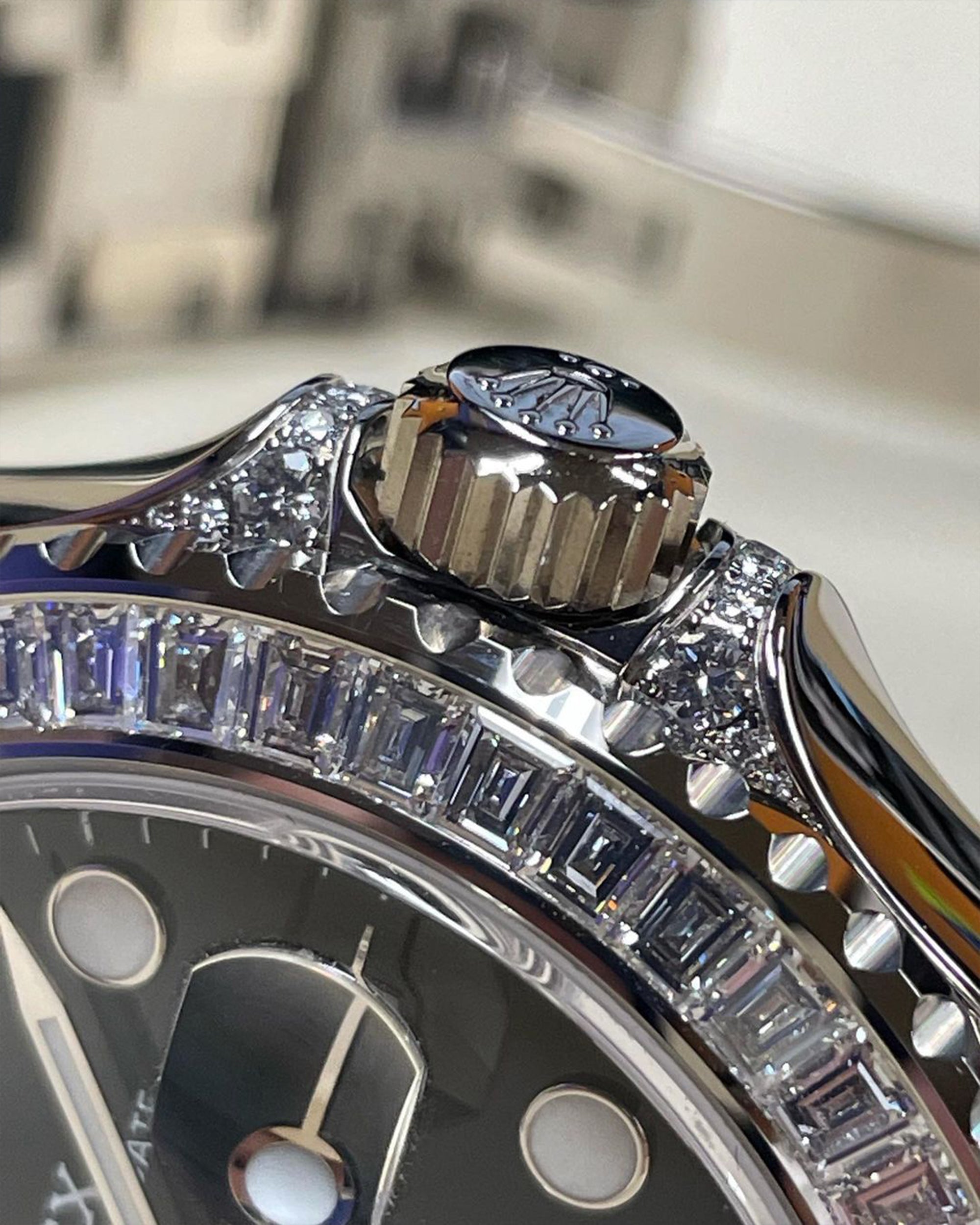Rolex Yacht Master 42 Men's - Moissanite Diamond Watch